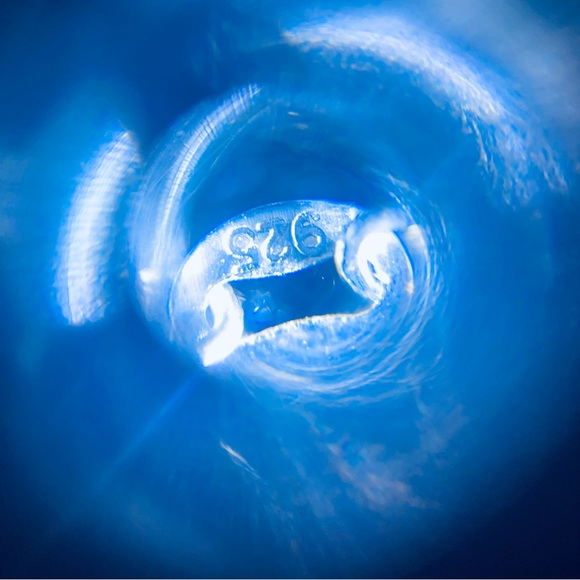 New Handmade Milky Quartz Pendulum S925 Sterling Silver Unisex Necklace 18” - Picture 9 of 10